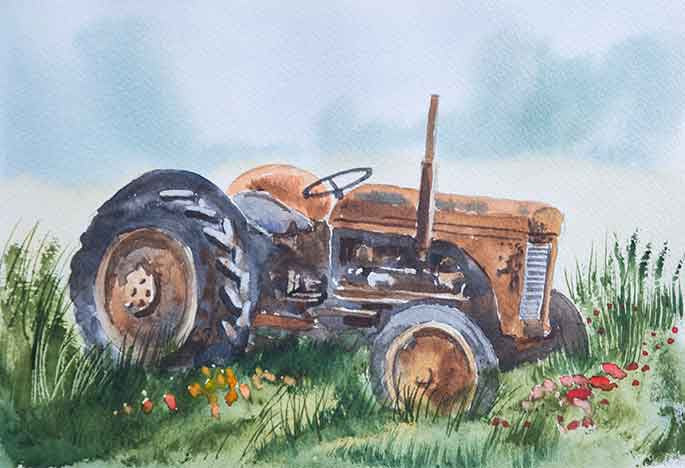 Ferguson Tractor Paint With Terry